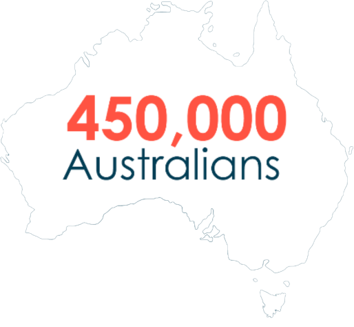 450000-Australians 450,000 Australians live with chronic wounds